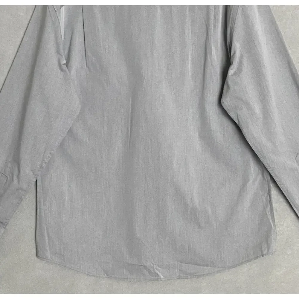 Nick Graham Men's 15.5 32/33 Modern Fit Dress Shirt Grey NEW - Picture 7 of 11